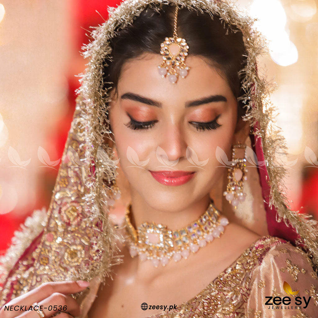 Kundan Necklace-0536 - Necklace Sets 