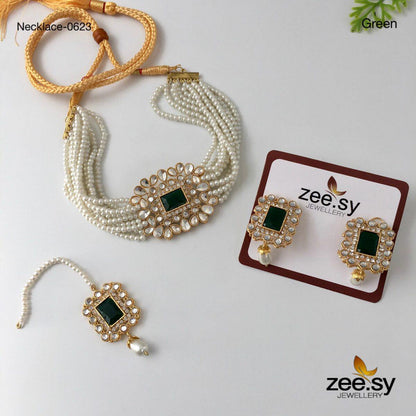 Necklace-0623 - bindiya 