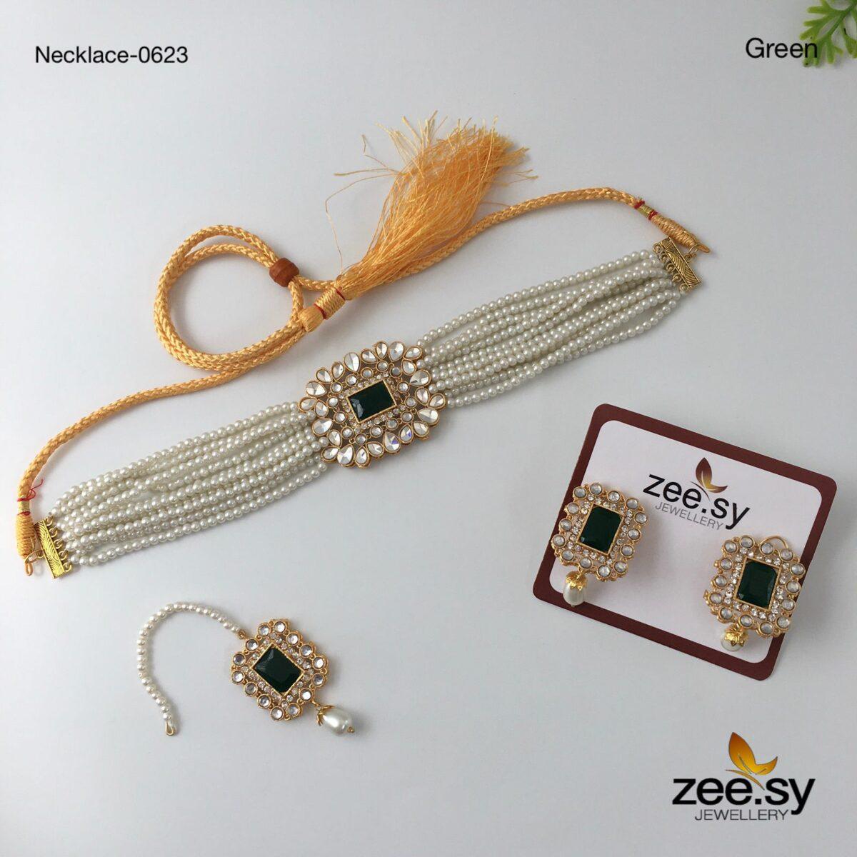 Necklace-0623 - bindiya 