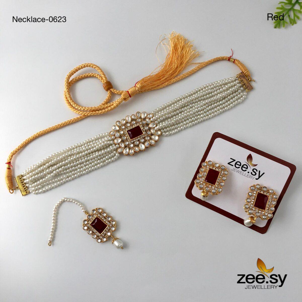 Necklace-0623 - bindiya 