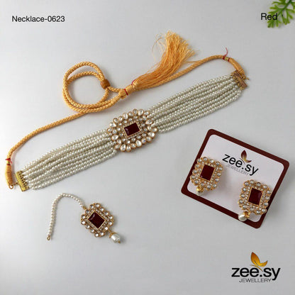 Necklace-0623 - bindiya 