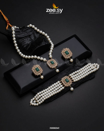 Mala Necklace-0850 - Necklace Sets 