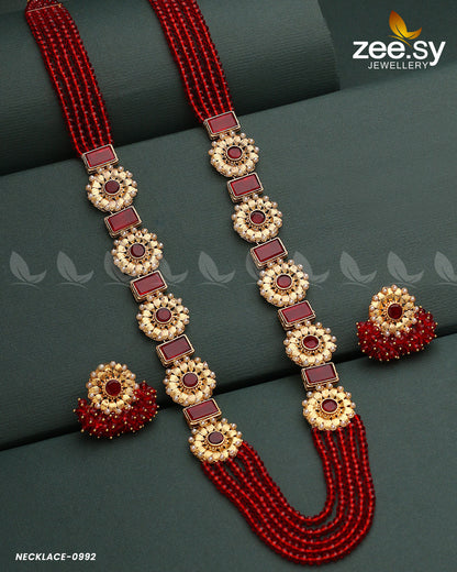 Mala Necklace-0944 - Necklace Sets 