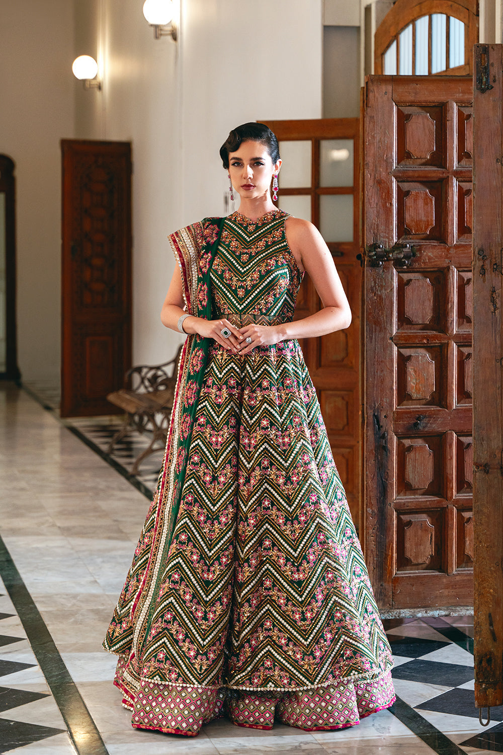 Saira Rizwan | Naqsh Festive | SRN24-06 Penelope - Wedding Dress - Maria Faisal