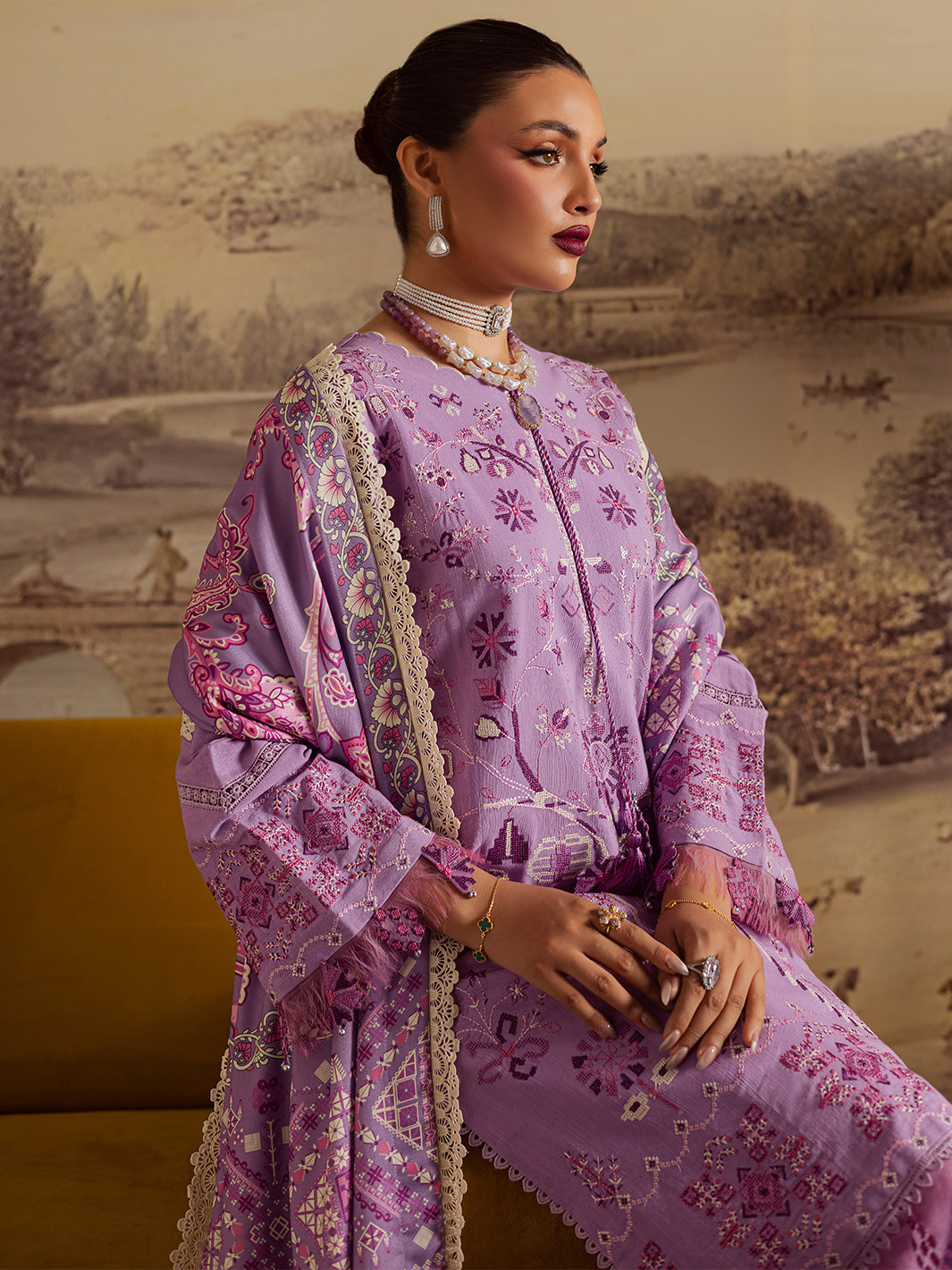 Mahnur | Nova Khaddar 25 | NK - 11 - Ladies Clothes - Maria Faisal