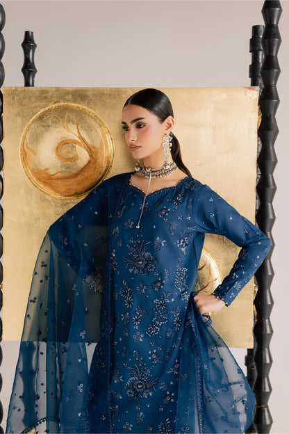 Batik | Festive Eid 26 | Naba - Luxury Dress - available at Maria Faisal in UK and USA.