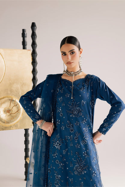 Batik | Festive Eid 26 | Naba - Luxury Dress - available at Maria Faisal in UK and USA.