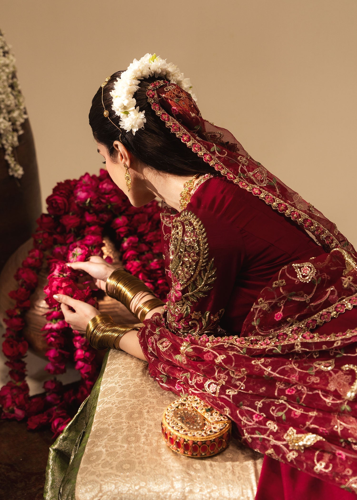 Sadaf Fawad Khan | Nafees Wedding Formals | Zareesh - Dress - available at Maria Faisal in UK and USA.
