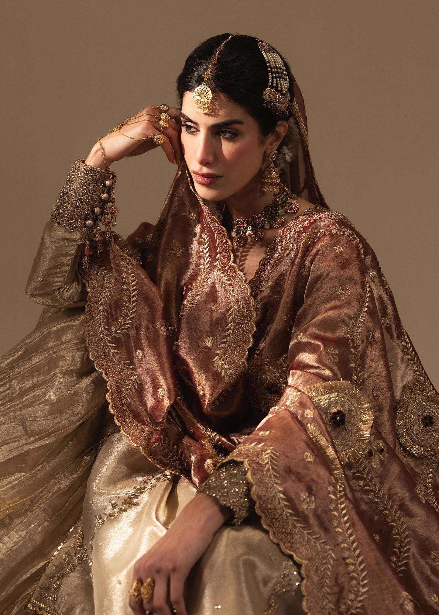 Sadaf Fawad Khan | Nafees Wedding Formals | Nureza - Dress - available at Maria Faisal in UK and USA.