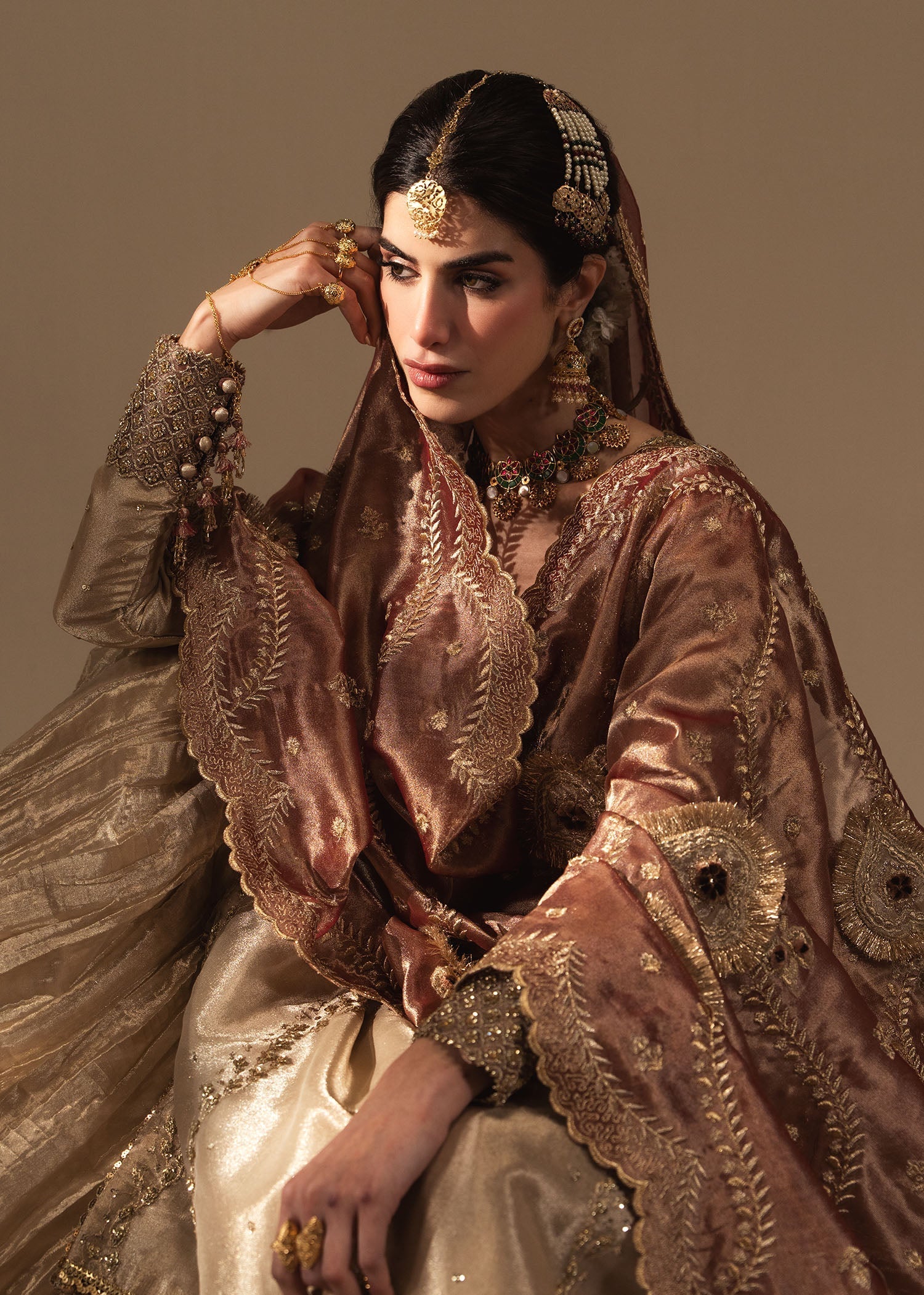 Sadaf Fawad Khan | Nafees Wedding Formals | Nureza - Dress - available at Maria Faisal in UK and USA.