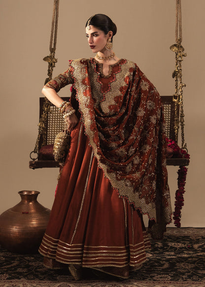 Sadaf Fawad Khan | Nafees Wedding Formals | Zehnara - Dress - available at Maria Faisal in UK and USA.