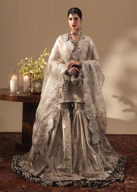 Sadaf Fawad Khan | Nafees Wedding Formals | Mahzelle - Dress - available at Maria Faisal in UK and USA.