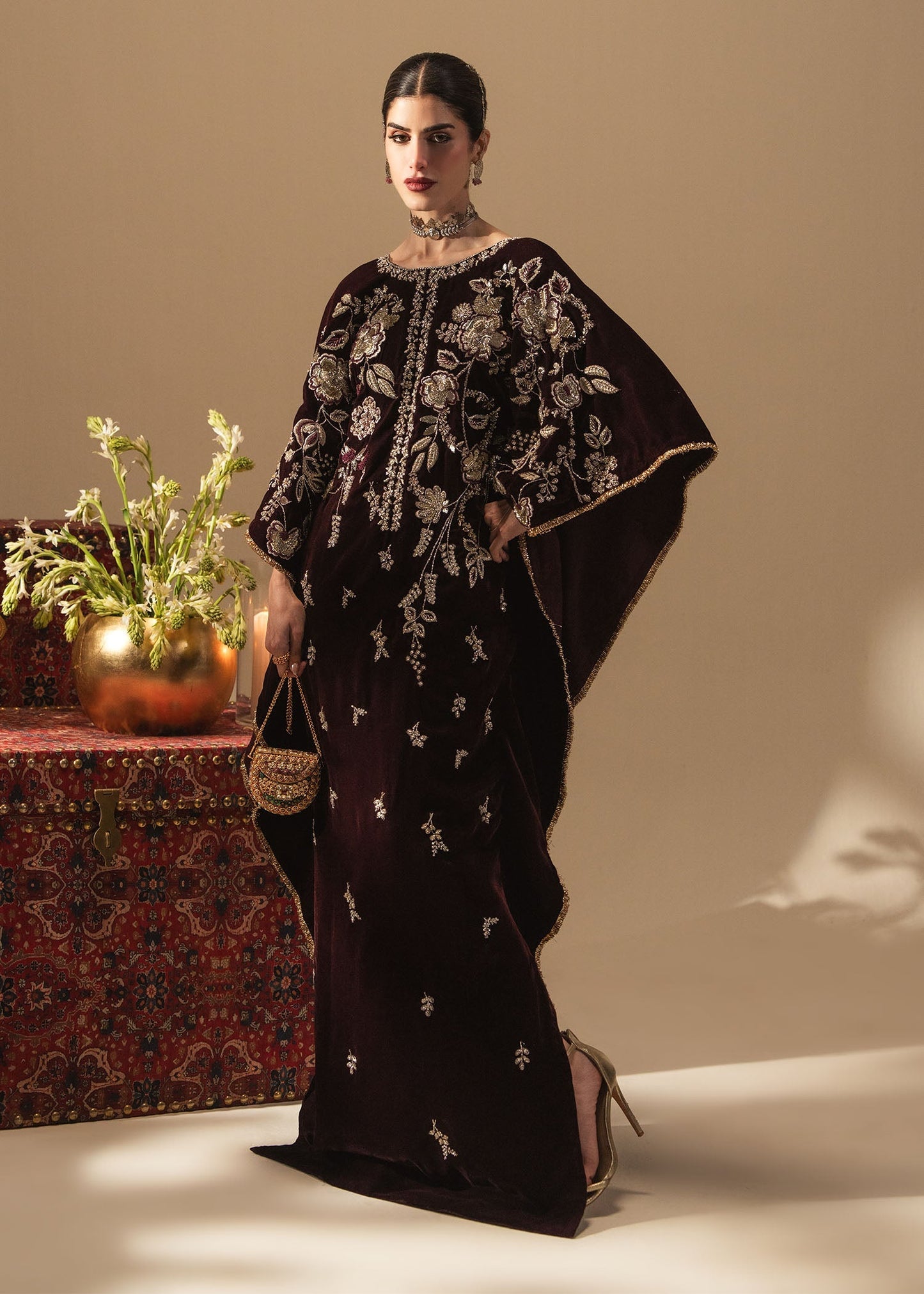 Sadaf Fawad Khan | Nafees Wedding Formals | Neyrah - Dress - available at Maria Faisal in UK and USA.