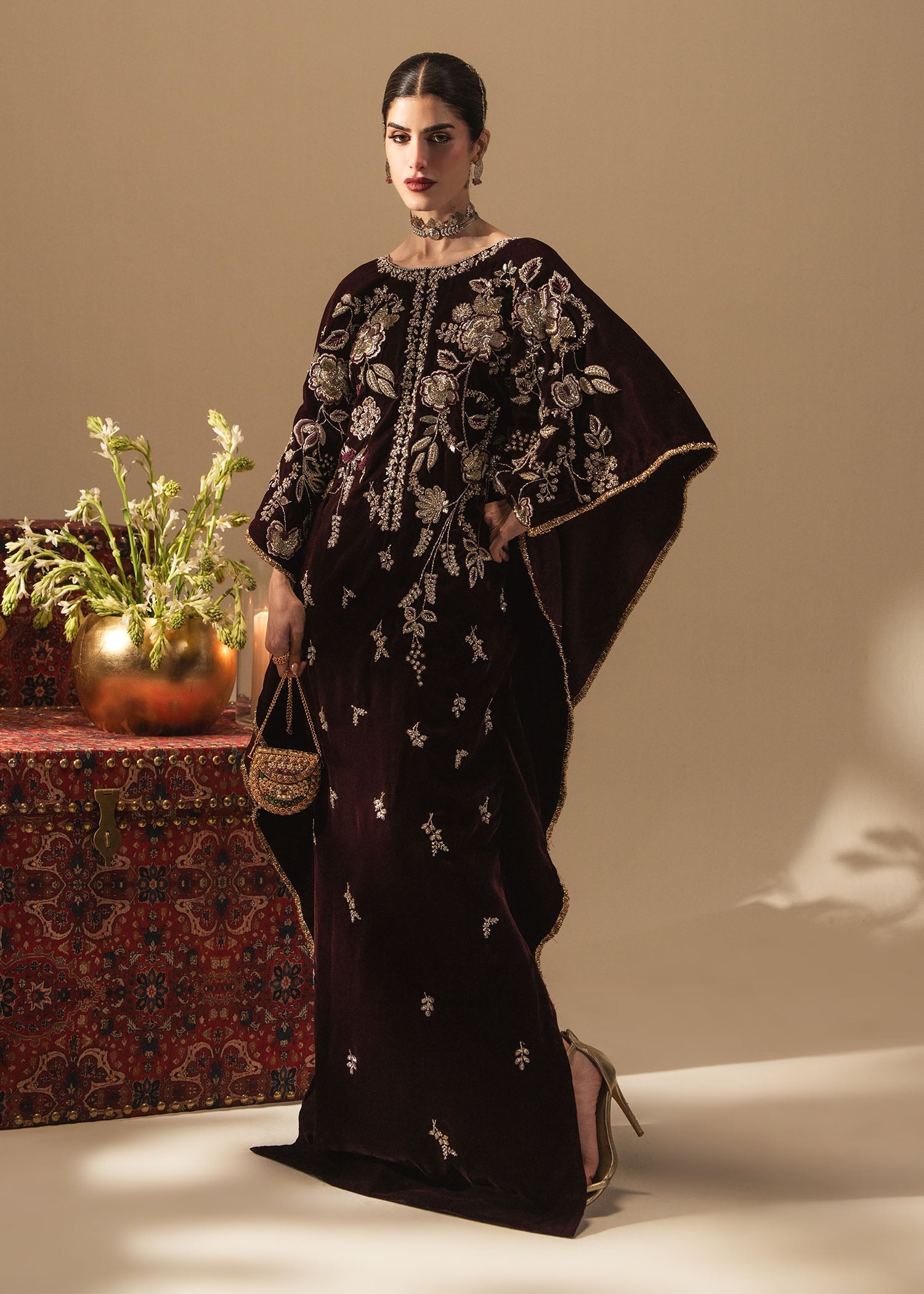 Sadaf Fawad Khan | Nafees Wedding Formals | Neyrah - Dress - available at Maria Faisal in UK and USA.