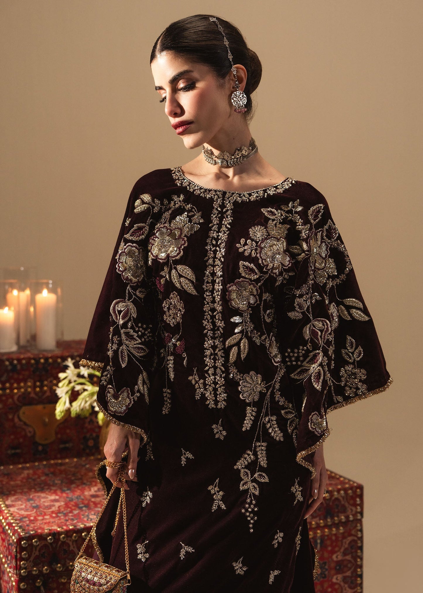 Sadaf Fawad Khan | Nafees Wedding Formals | Neyrah - Dress - available at Maria Faisal in UK and USA.