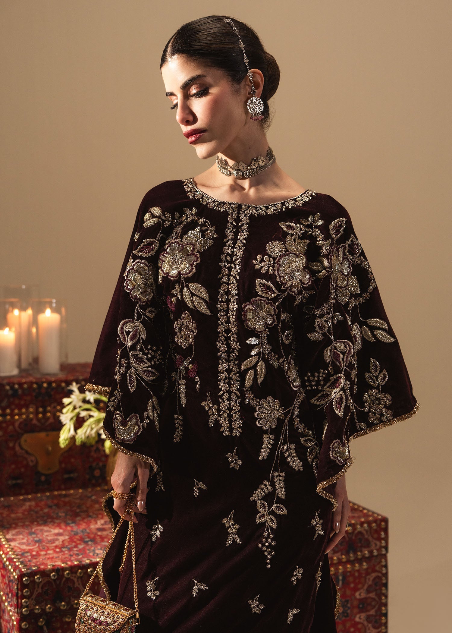 Sadaf Fawad Khan | Nafees Wedding Formals | Neyrah - Dress - available at Maria Faisal in UK and USA.