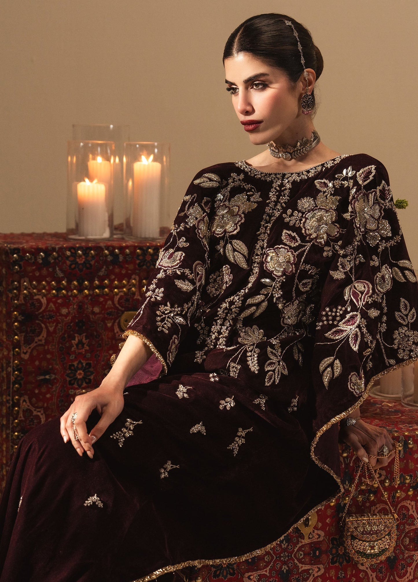 Sadaf Fawad Khan | Nafees Wedding Formals | Neyrah - Dress - available at Maria Faisal in UK and USA.