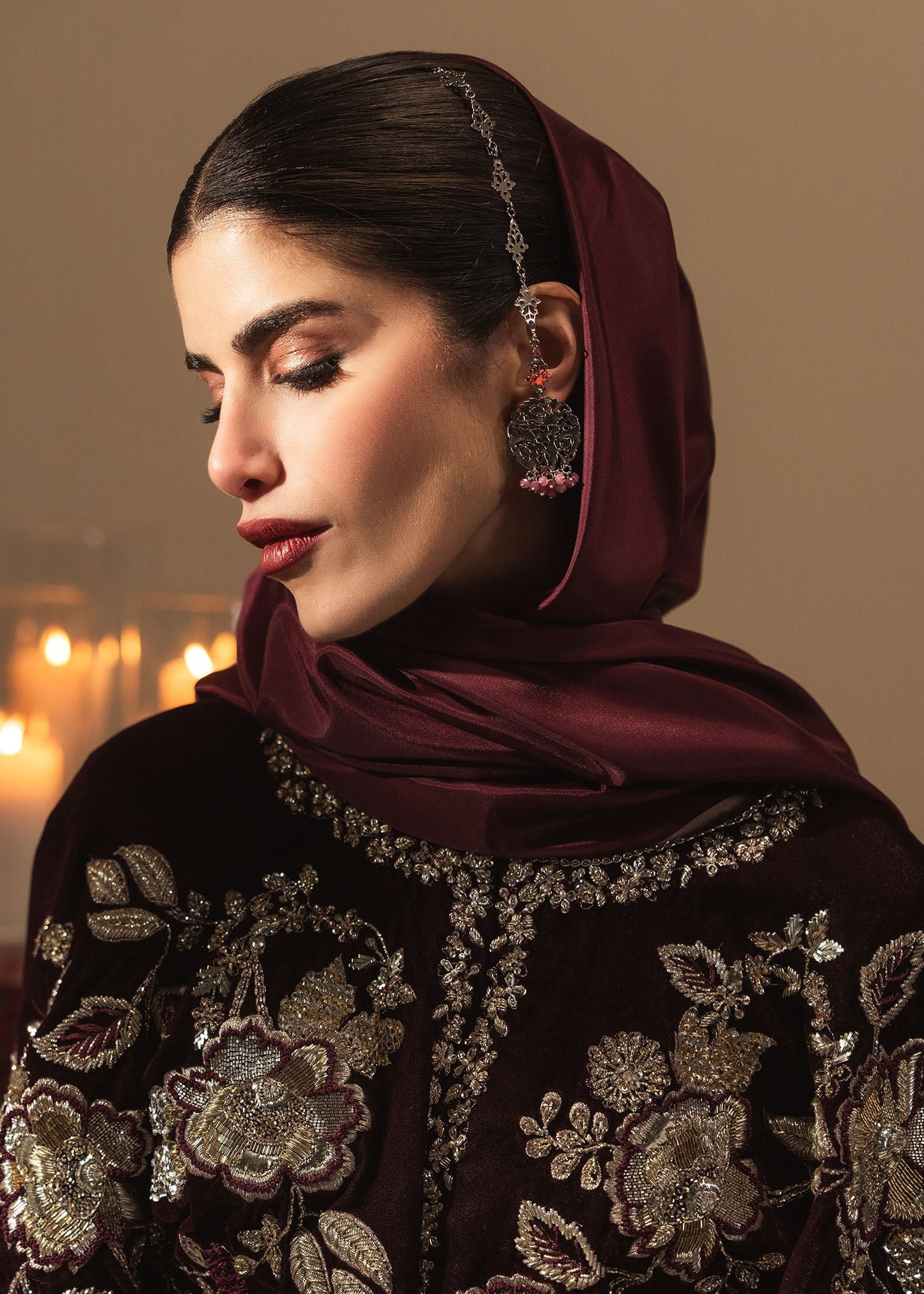 Sadaf Fawad Khan | Nafees Wedding Formals | Neyrah - Dress - available at Maria Faisal in UK and USA.