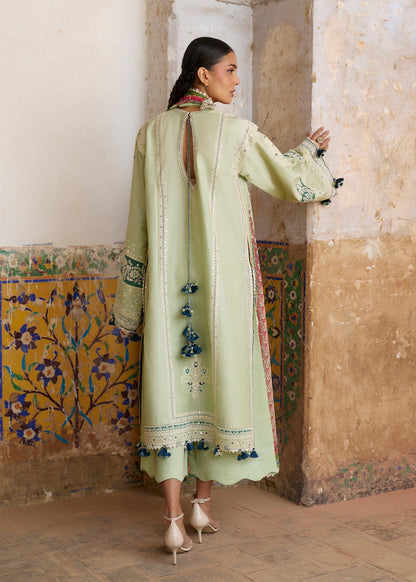 Hussain Rehar | Zan SS26 | Nane - Luxury Dress - available at Maria Faisal in UK and USA.