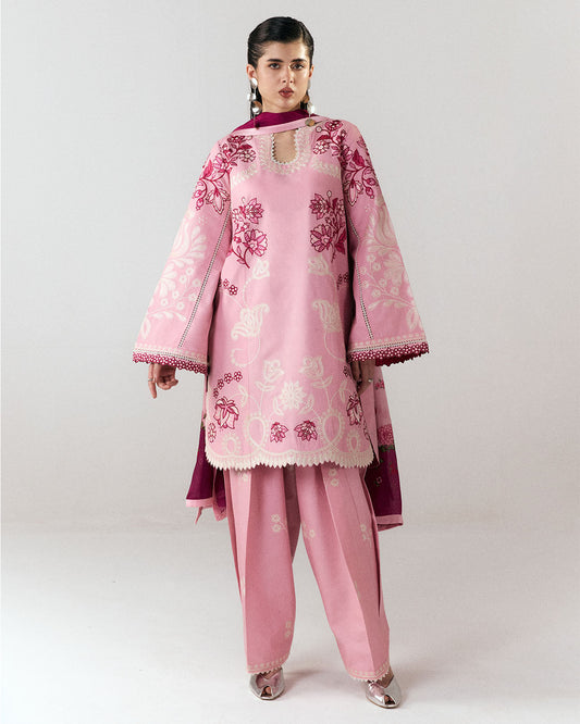 Jugnu | SS 26 Lawn | Nanya - Luxury Dress - available at Maria Faisal in UK and USA.