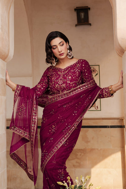 Naqshi | Ghar Ki Shadi | Meeru by Maria Faisal - Registered Vendor of : Naqshi - type : Ladies Clothes - 100% original wedding dresses