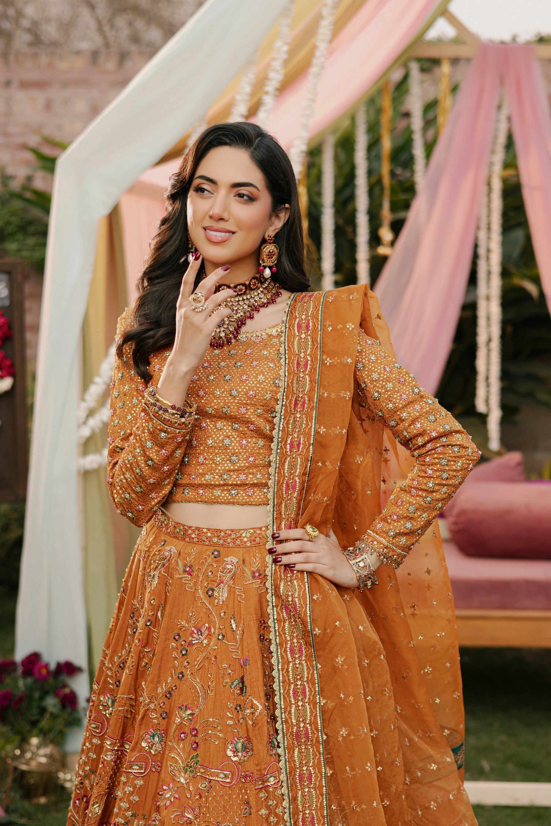 Naqshi | Ghar Ki Shadi | Romanvi by Maria Faisal - Registered Vendor of : Naqshi - type : Ladies Clothes - 100% original wedding dresses