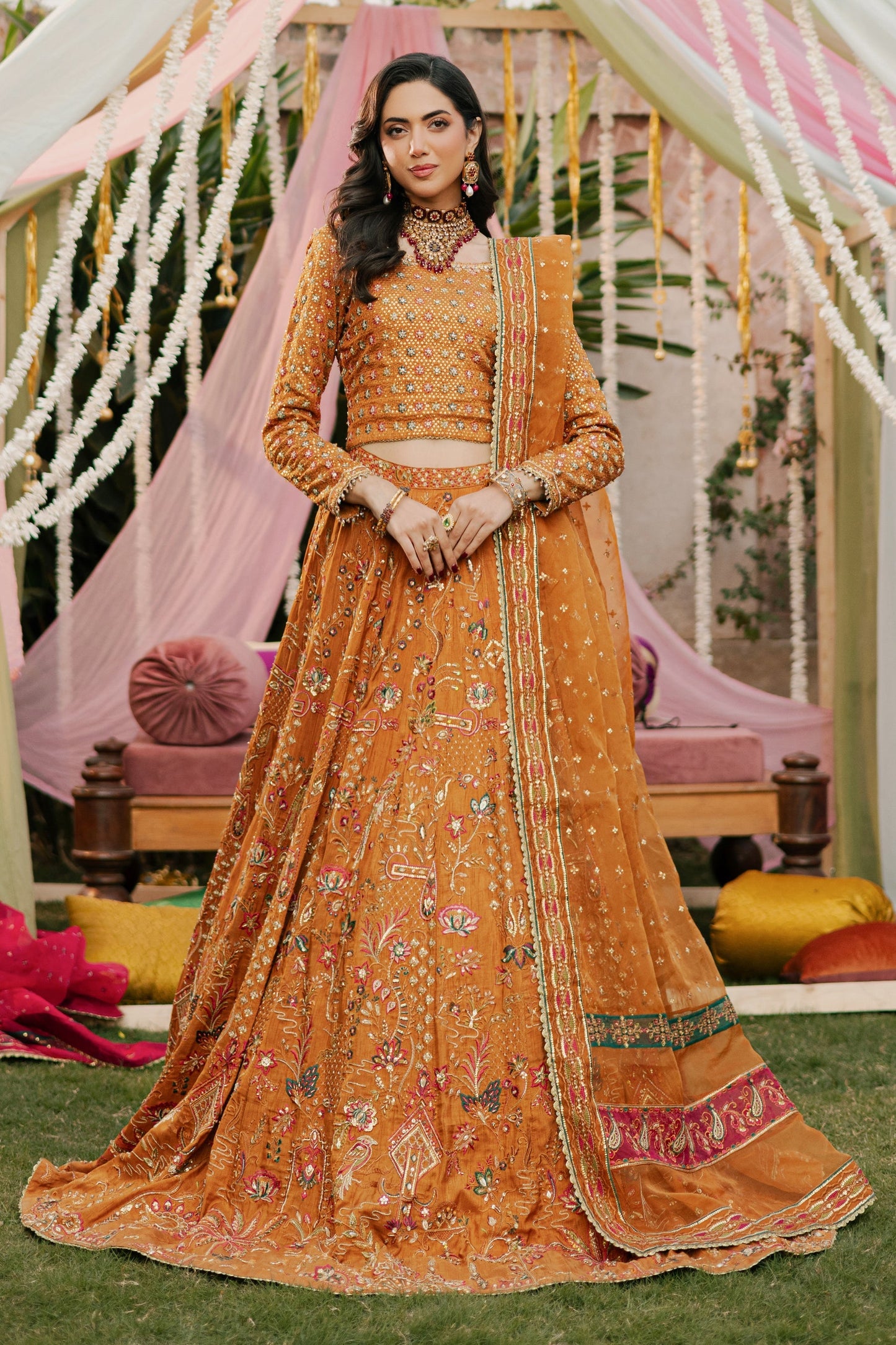 Naqshi | Ghar Ki Shadi | Romanvi by Maria Faisal - Registered Vendor of : Naqshi - type : Ladies Clothes - 100% original wedding dresses