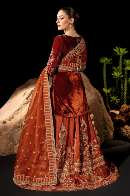 Naqshi | Makhmal 24 | Amber - Ladies Clothes - Maria Faisal