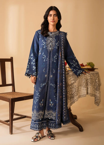 Nureh | Shades of Winter | LYRA (AZ-08) - Ladies Clothes - Maria Faisal