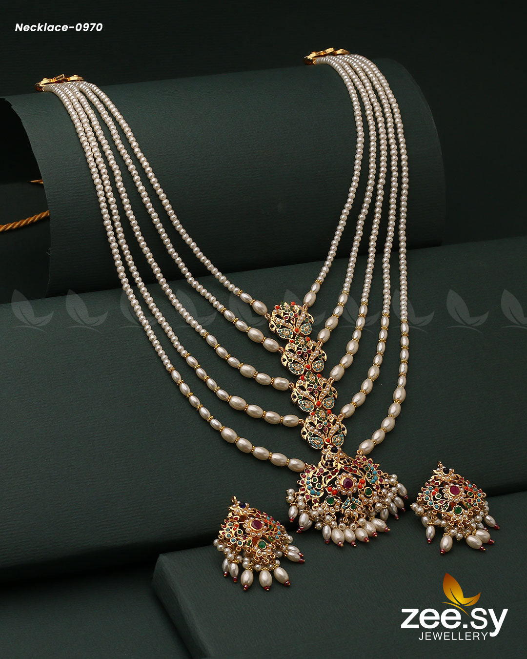Mala Necklace-0970 - Necklace Sets 