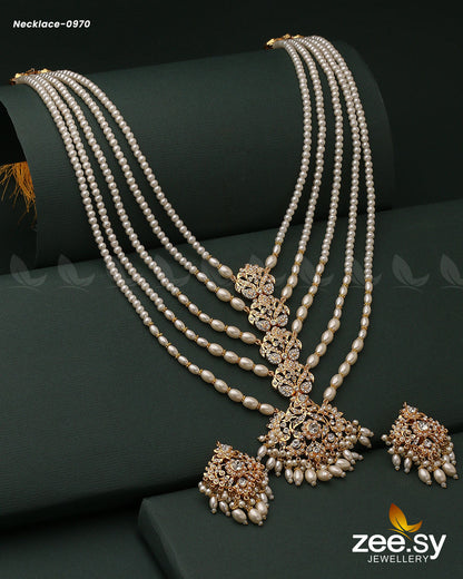 Mala Necklace-0970 - Necklace Sets 