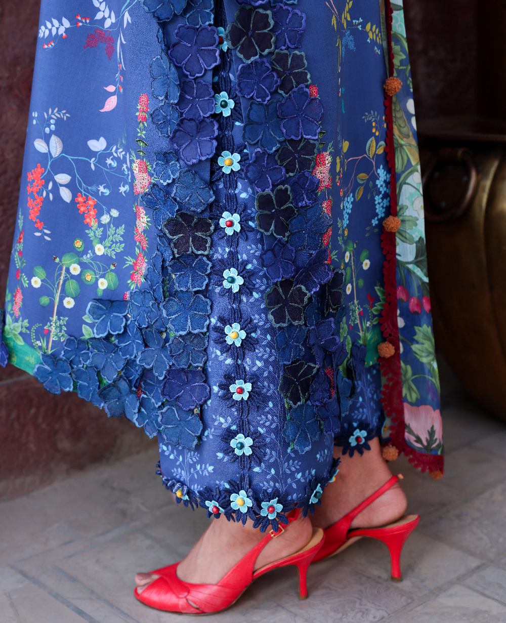 Republic Womenswear | Neoma Summer Prints 26 | Neelam - Luxury Dress - available at Maria Faisal in UK and USA.