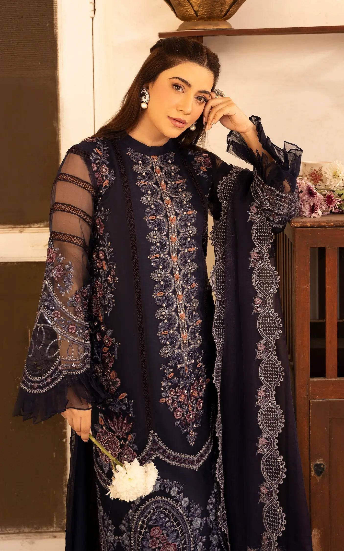 Asifa and Nabeel | Sunehri Eid 25 | Neelum-(SEF25-05) by Maria Faisal - Registered Vendor of : Asifa and Nabeel - type : Ladies Clothes - 100% original wedding dresses