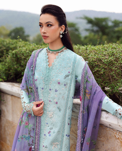 Republic Womenswear | Lilas Lawn 26 | Nerya - Luxury Dress - available at Maria Faisal in UK and USA.
