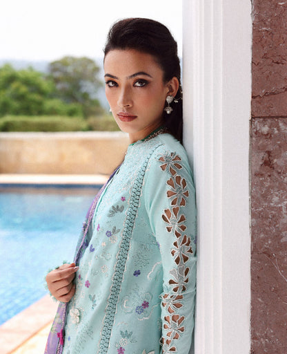 Republic Womenswear | Lilas Lawn 26 | Nerya - Luxury Dress - available at Maria Faisal in UK and USA.