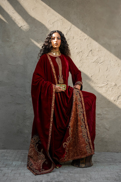 Nilofer Shahid | Aatish the Fire Within | Nari (3pc) Aatish The Fire within by Maria Faisal - Registered Vendor of : Nilofer Shahid - type : Ladies Clothes - 100% original wedding dresses