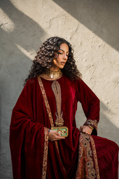 Nilofer Shahid | Aatish the Fire Within | Nari (3pc) Aatish The Fire within by Maria Faisal - Registered Vendor of : Nilofer Shahid - type : Ladies Clothes - 100% original wedding dresses