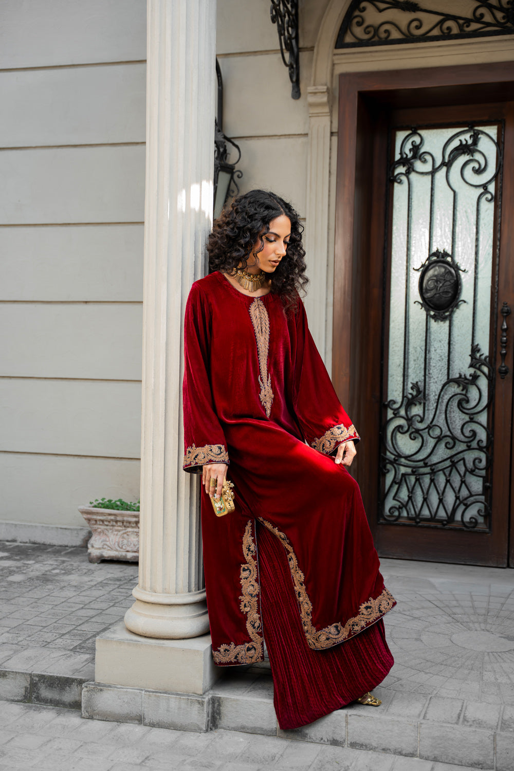 Nilofer Shahid | Aatish the Fire Within | Nari (3pc) Aatish The Fire within by Maria Faisal - Registered Vendor of : Nilofer Shahid - type : Ladies Clothes - 100% original wedding dresses