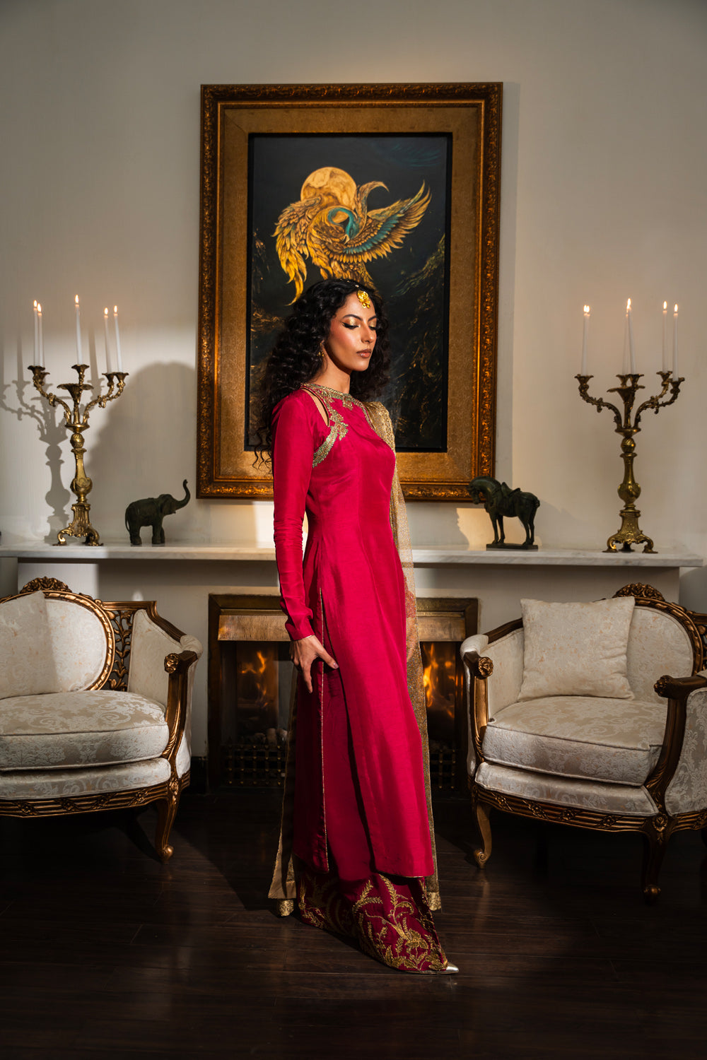 Nilofer Shahid | Aatish the Fire Within | Ulfat (3pc) Aatish The Fire within by Maria Faisal - Registered Vendor of : Nilofer Shahid - type : Ladies Clothes - 100% original wedding dresses