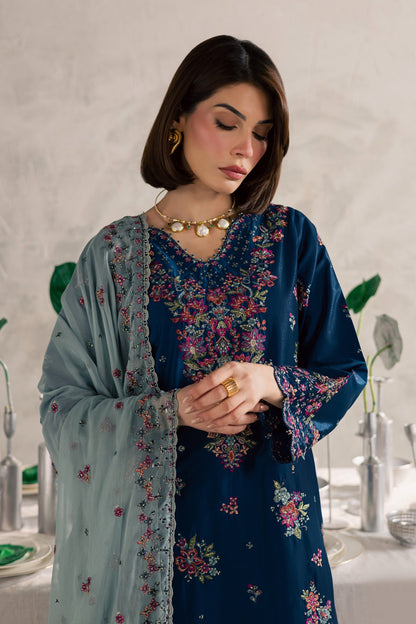 Batik | Festive Eid 26 | Nira - Luxury Dress - available at Maria Faisal in UK and USA.