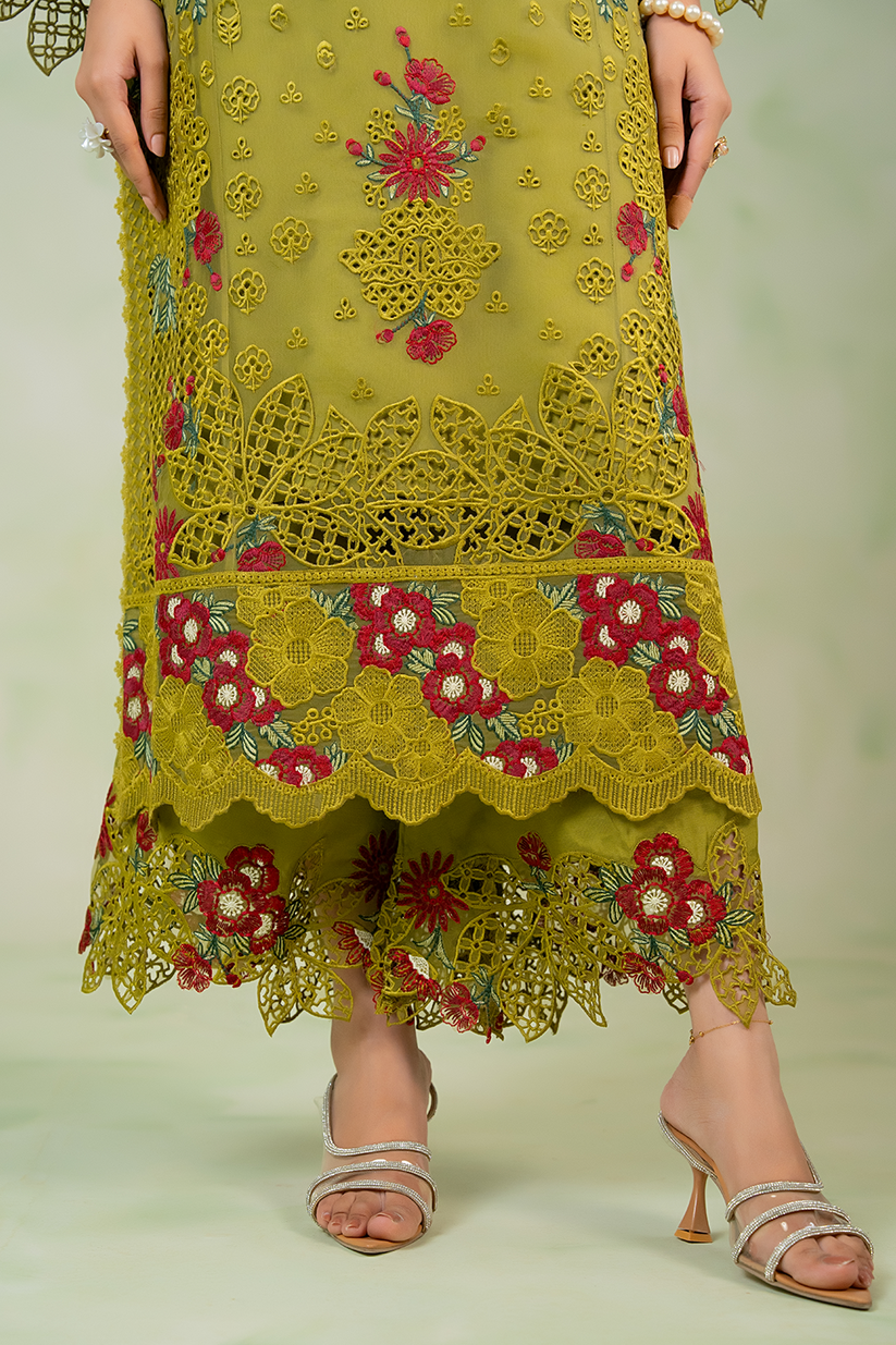 Saad Shaikh | Cutwork 26 | Nira - Luxury Dress - available at Maria Faisal in UK and USA.