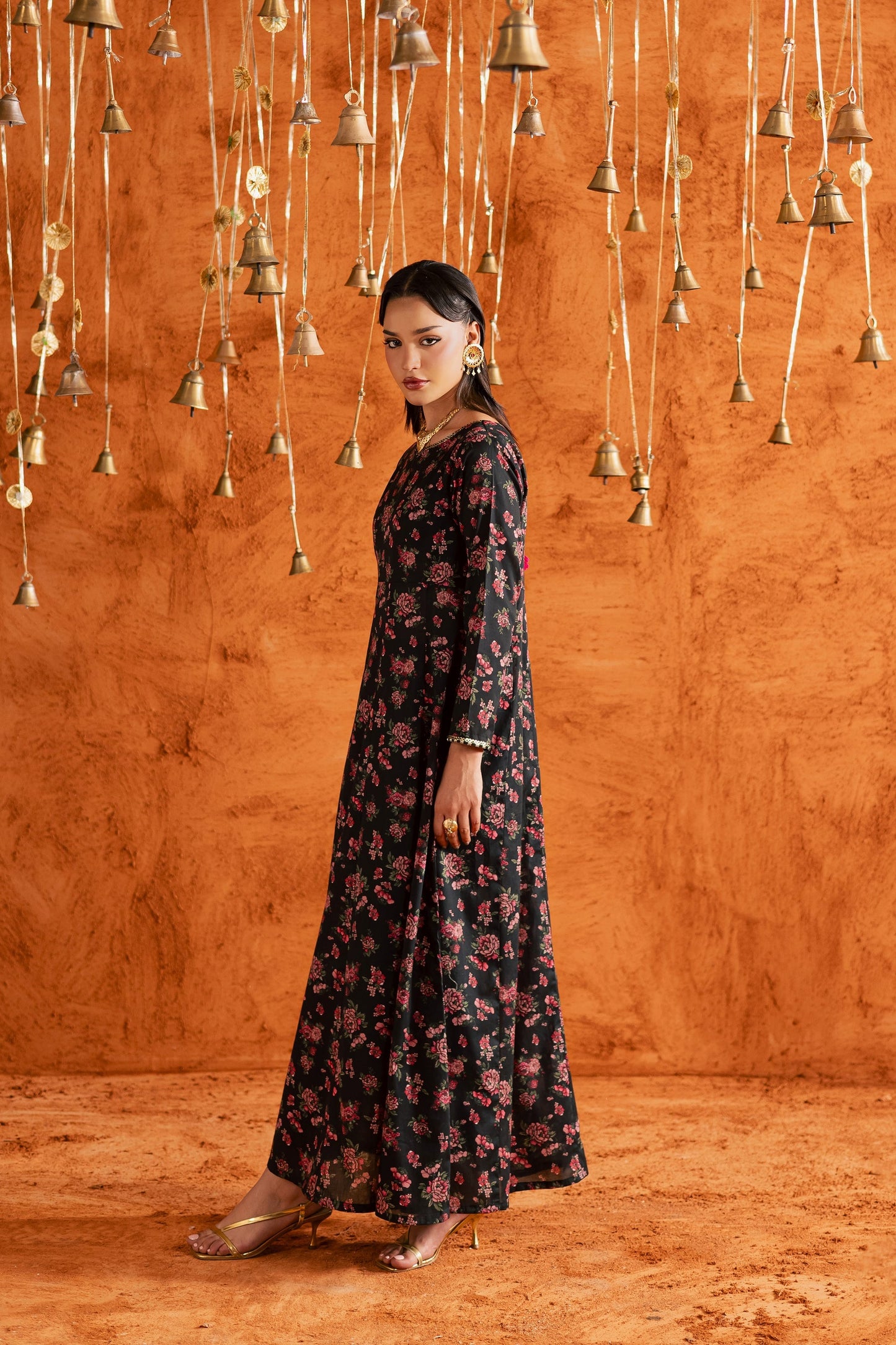 Batik | Festive Eid 26 | Niva - Luxury Dress - available at Maria Faisal in UK and USA.