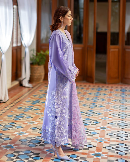 Mushq | Astoria Lawn 26 | Noctelle - Luxury Dress - available at Maria Faisal in UK and USA.