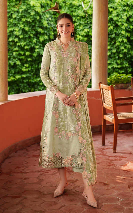 Asifa and Nabeel | Pashmina Luxe 25 | Noir LWC25-04 - Formal Dress - available at Maria Faisal in UK and USA.