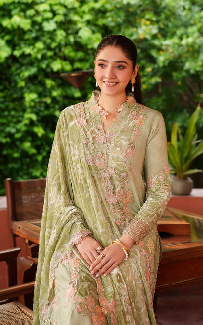 Asifa and Nabeel | Pashmina Luxe 25 | Noir LWC25-04 - Formal Dress - available at Maria Faisal in UK and USA.