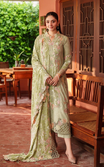 Asifa and Nabeel | Pashmina Luxe 25 | Noir LWC25-04 - Formal Dress - available at Maria Faisal in UK and USA.