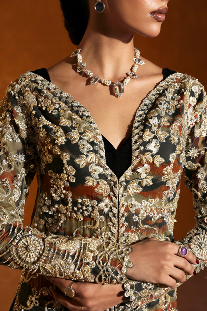 Soraya | Oriana Luxury Formals 26 | Noirelle - Wedding Dress - available at Maria Faisal in UK and USA.