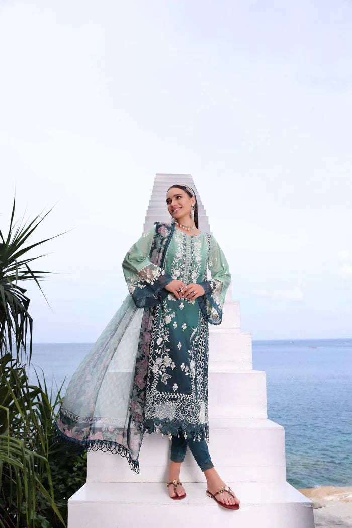 Noor by Saadia Asad | Luxe Printkari 24 | D2-A - Ladies Clothes - Maria Faisal