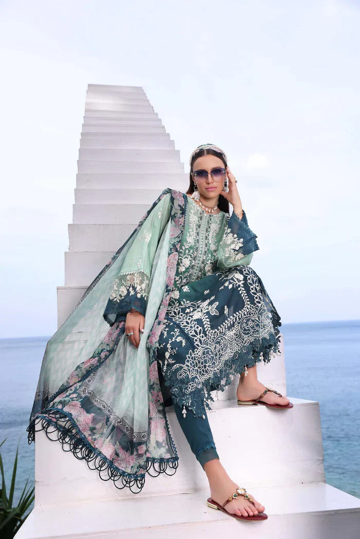 Noor by Saadia Asad | Luxe Printkari 24 | D2-A - Ladies Clothes - Maria Faisal