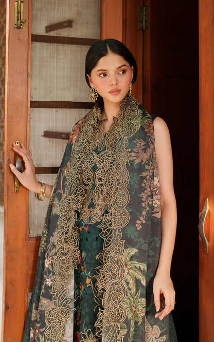 Asifa and Nabeel | Pashmina Luxe 25 |Nora LWC25-01 - Formal Dress - available at Maria Faisal in UK and USA.